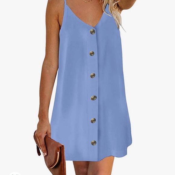 ChaseSecret dress. Above the knee; sky blue color. - Picture 3 of 3